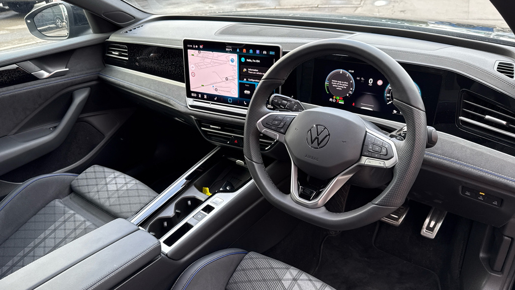 Volkswagen Passat Passat 1.5 Tsi Ehybrid R-line Dsg RV25XJW Black #6