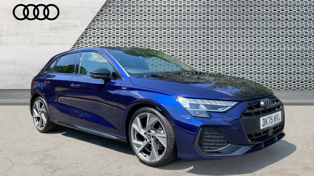 Audi A3 A3 1.5 Tfsi 150 S Line S Tronic Tech Pack Blue