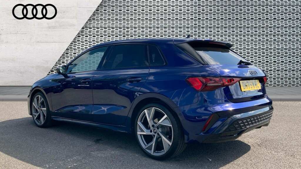 Audi A3 A3 1.5 Tfsi 150 S Line S Tronic Tech Pack DK75WVL Blue #3