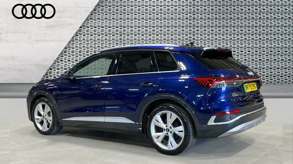 Audi Q4 E Tron Q4 210Kw 45 82Kwh S Line Leather KR75ZVG Blue #3