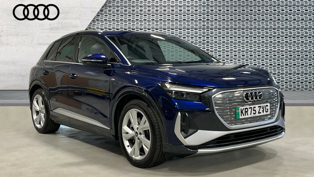 Audi Q4 E Tron Q4 210Kw 45 82Kwh S Line Leather Blue