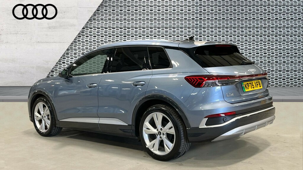 Audi Q4 E Tron Q4 210Kw 45 82Kwh S Line Leather KP75XFB Blue #3