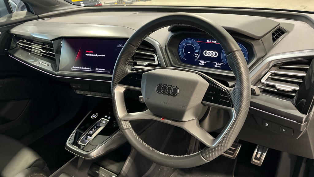 Audi Q4 E Tron Q4 210Kw 45 82Kwh S Line Leather KP75XFB Blue #6