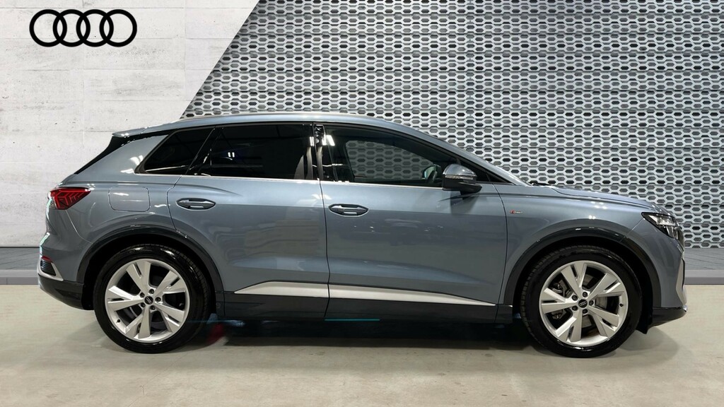 Audi Q4 E Tron Q4 210Kw 45 82Kwh S Line Leather KP75XFB Blue #4
