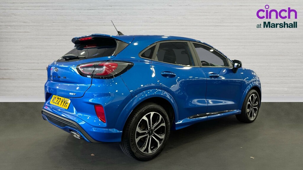 Ford Puma Puma 1.0 Ecoboost Hybrid Mhev St-line ML22YYH Blue #3