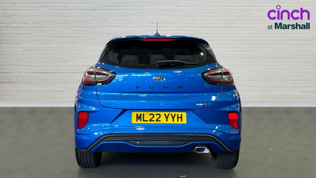 Ford Puma Puma 1.0 Ecoboost Hybrid Mhev St-line ML22YYH Blue #4