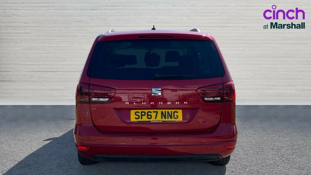 Seat Alhambra Alhambra 2.0 Tdi Cr Xcellence 150 Dsg Red #4