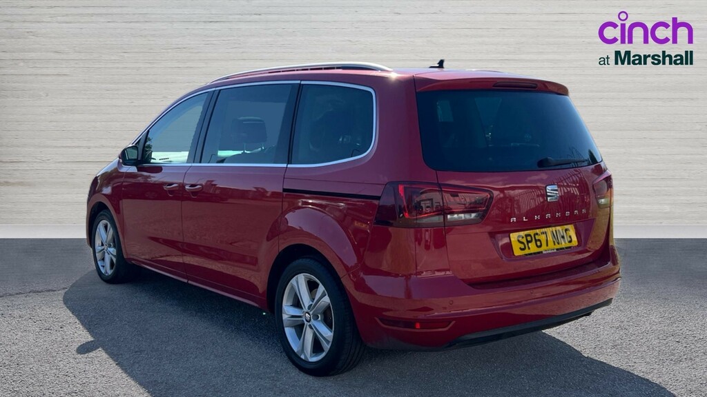 Seat Alhambra Alhambra 2.0 Tdi Cr Xcellence 150 Dsg Red #5