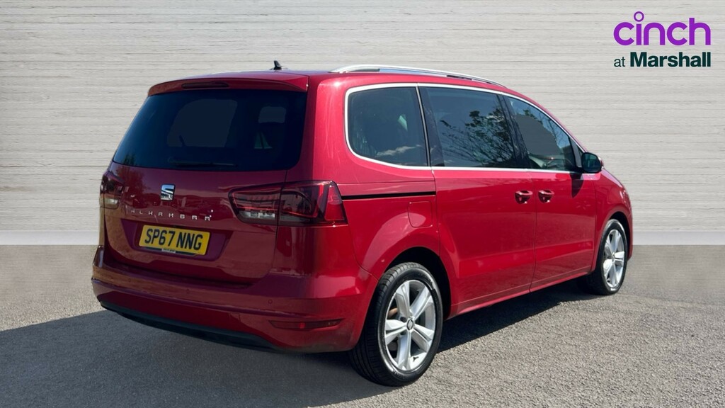 Seat Alhambra Alhambra 2.0 Tdi Cr Xcellence 150 Dsg Red #3