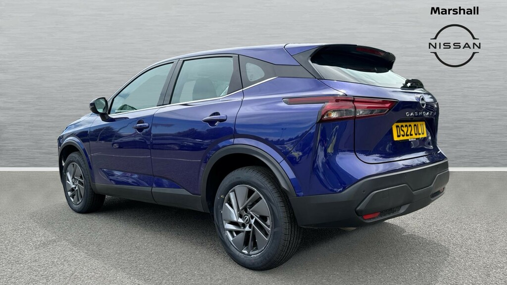 Nissan Qashqai Qashqai 1.3 Dig-t Mh 158 Acenta Premium Xtroni DS22OLU Blue #2