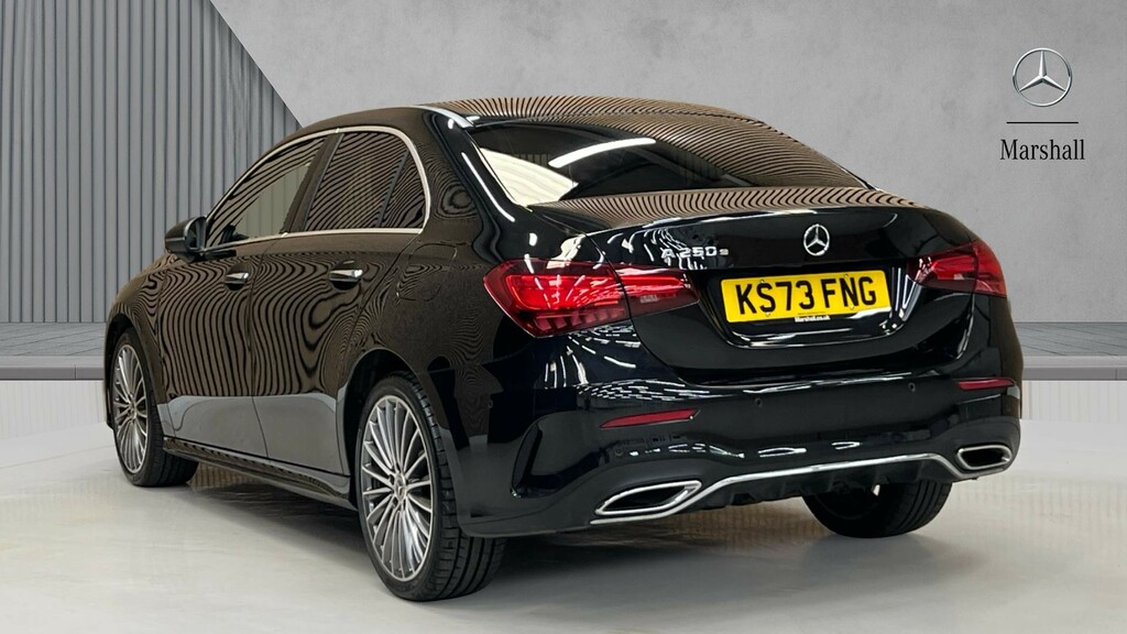 Mercedes-Benz A Class A Class A250e Amg Line Premium Plus KS73FNG Black #2