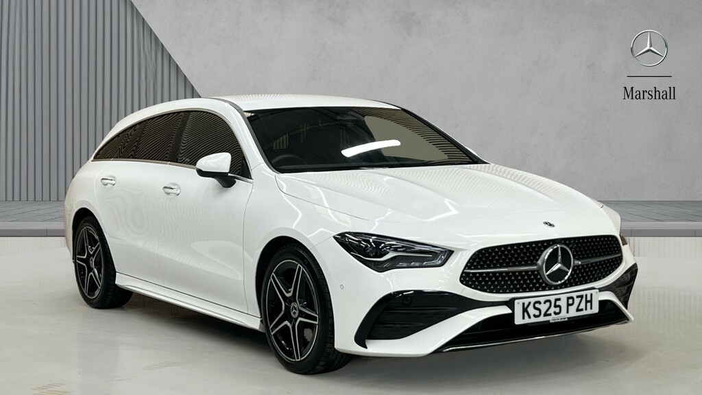 Mercedes-Benz CLA Class Cla 220D Amg Line Executive Tip White