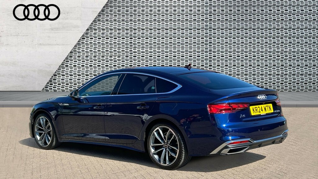 Audi A5 A5 40 Tfsi 204 S Line S Tronic KR24WTN Blue #3