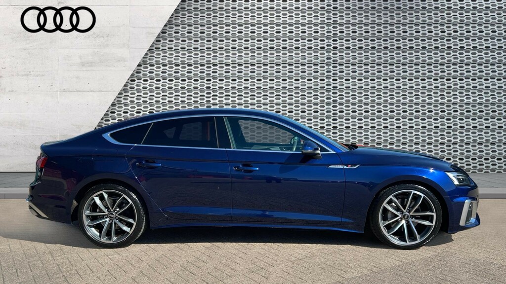 Audi A5 A5 40 Tfsi 204 S Line S Tronic KR24WTN Blue #4
