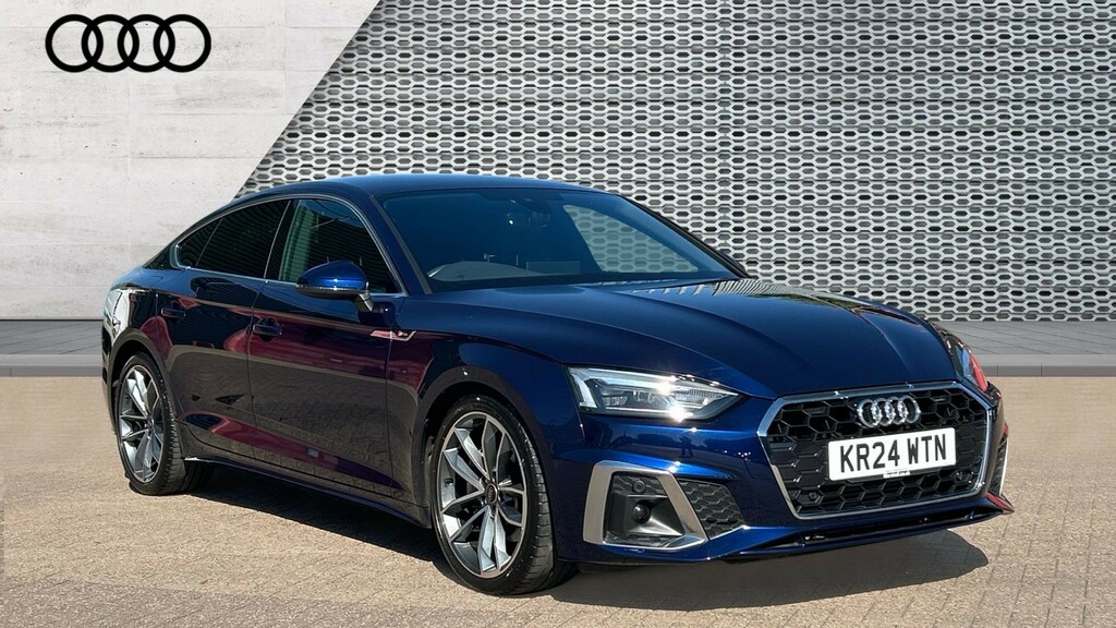 Audi A5 A5 40 Tfsi 204 S Line S Tronic Blue