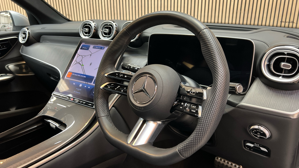 Mercedes-Benz GLC Class Glc 300D 4Matic Amg Line Premium 9G-tronic PO23UVH Silver #3