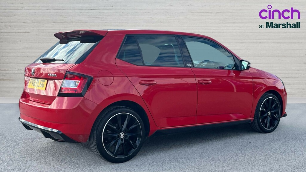 Skoda Fabia Fabia 1.0 Tsi 110 Monte Carlo FV67LGG Red #3