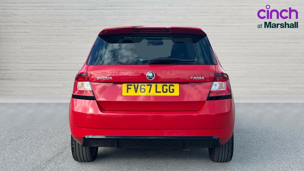 Skoda Fabia Fabia 1.0 Tsi 110 Monte Carlo FV67LGG Red #4