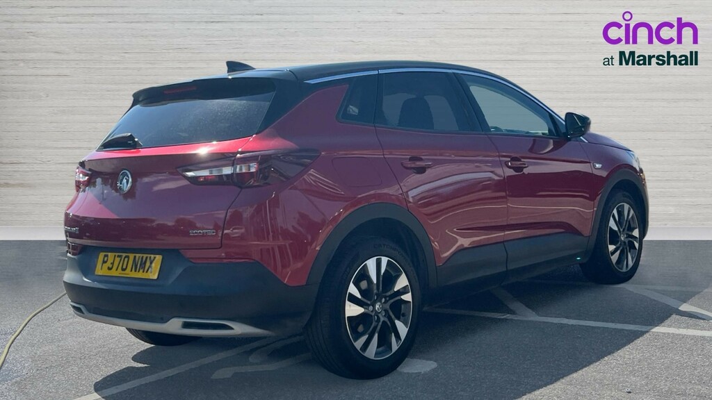 Vauxhall Grandland X Grandland X 1.2 Turbo Sri Nav PJ70NMX Red #3