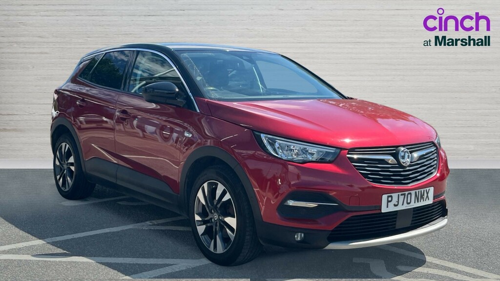 Vauxhall Grandland X Grandland X 1.2 Turbo Sri Nav PJ70NMX Red