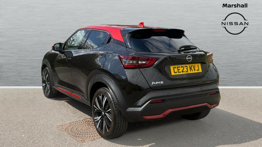 Nissan Juke Juke 1.0 Dig-t 114 Tekna CE23KVJ Black #2