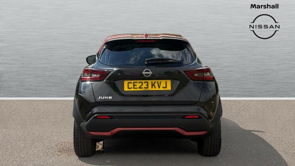 Nissan Juke Juke 1.0 Dig-t 114 Tekna CE23KVJ Black #6