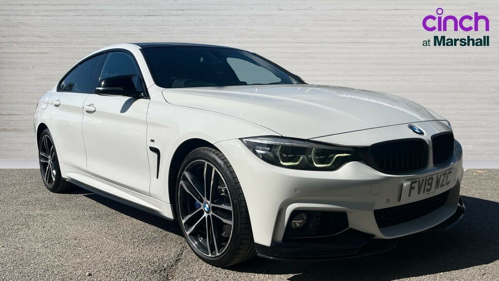BMW 4 Series 4 Series 435D Xdrive M Sport Professiona White