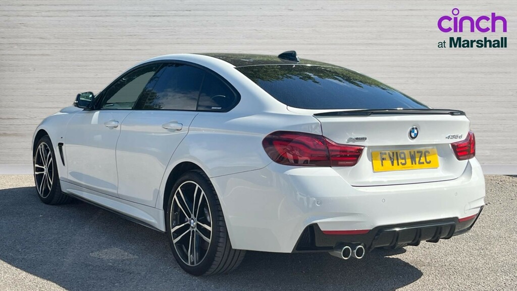 BMW 4 Series 4 Series 435D Xdrive M Sport Professiona FV19WZC White #5