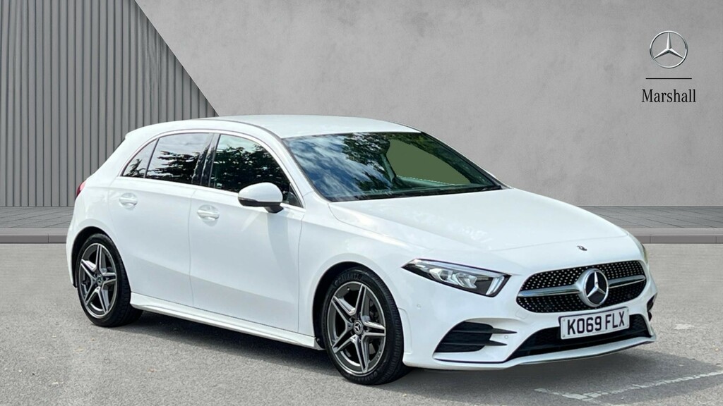 Mercedes-Benz A Class A Class A200d Amg Line Premium White