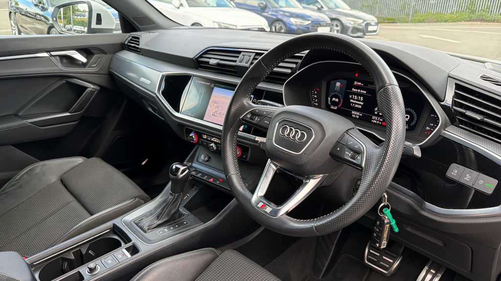 Audi Q3 Q3 35 Tdi S Line S Tronic DF19ZHG White #6