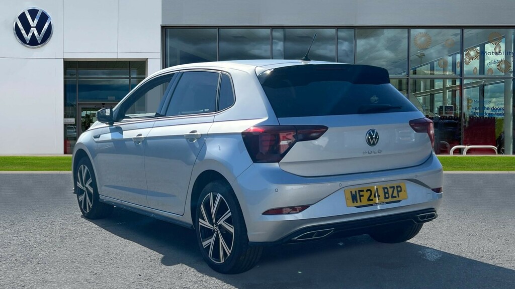 Volkswagen Polo Polo 1.0 Tsi R-line WF24BZP Silver #3
