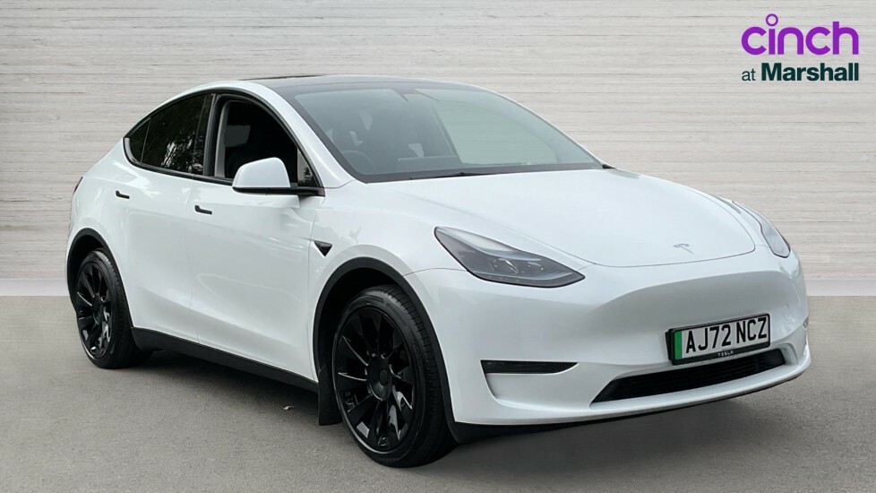 Tesla Model Y Model Y Long Range Awd AJ72NCZ White