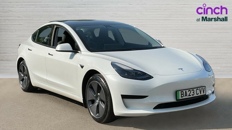 Tesla Model 3 Model 3 Rwd BA23CVV White