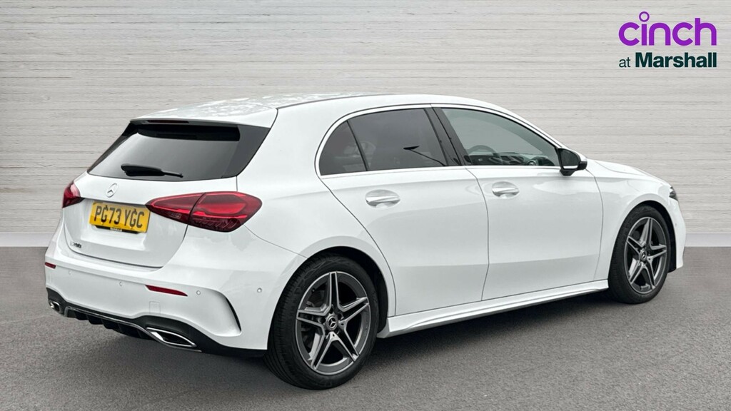 Mercedes-Benz A Class A Class A200 Amg Line Executive PG73YGC White #3