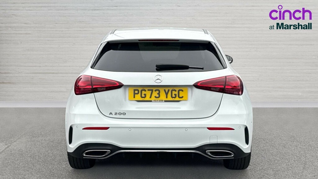 Mercedes-Benz A Class A Class A200 Amg Line Executive PG73YGC White #4