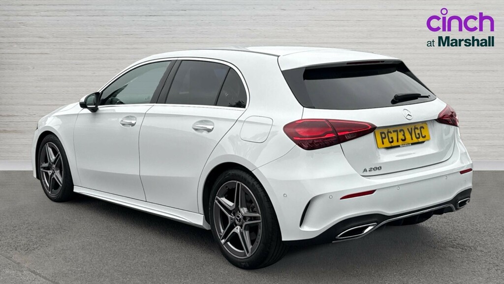 Mercedes-Benz A Class A Class A200 Amg Line Executive PG73YGC White #5