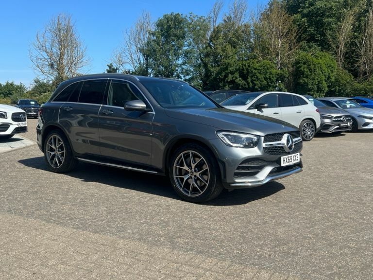 Mercedes-Benz GLC Class Glc 300D 4Matic Amg Line Premium Pls 9G-tronic HX69XXS Grey