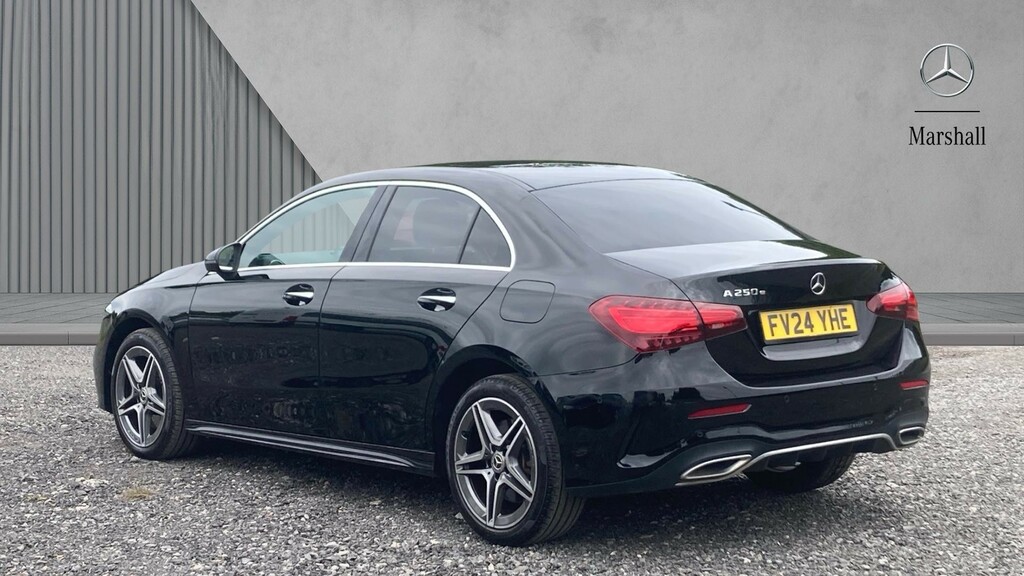 Mercedes-Benz A Class A Class A250e Amg Line Executive FV24YHE Black #2