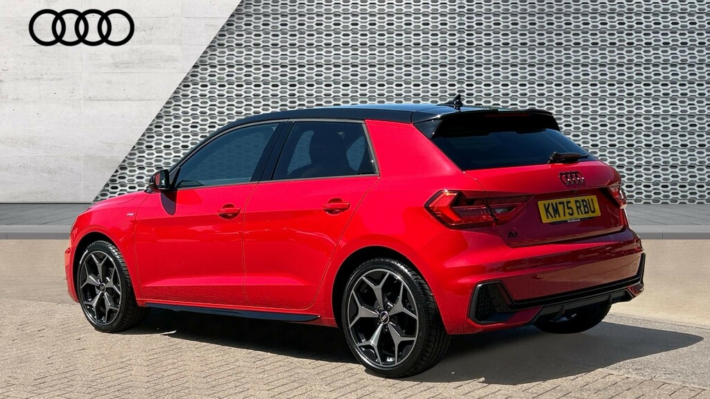 Audi A1 A1 25 Tfsi Black Edition S Tronic Red #3