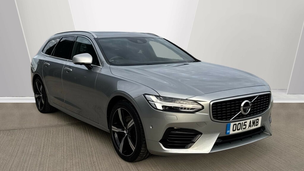 Volvo V90 V90 2.0 T8 390 Hybrid R Design Pro Awd Gtron Silver