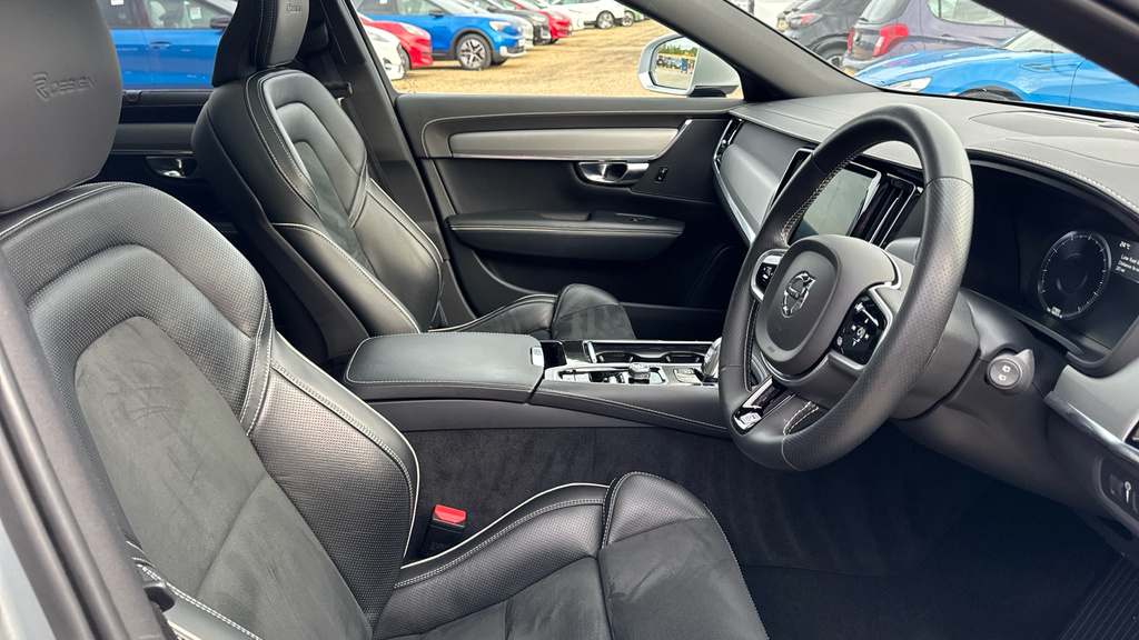 Volvo V90 V90 2.0 T8 390 Hybrid R Design Pro Awd Gtron Silver #6