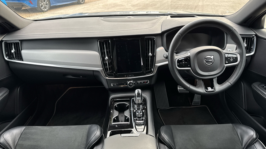 Volvo V90 V90 2.0 T8 390 Hybrid R Design Pro Awd Gtron Silver #5