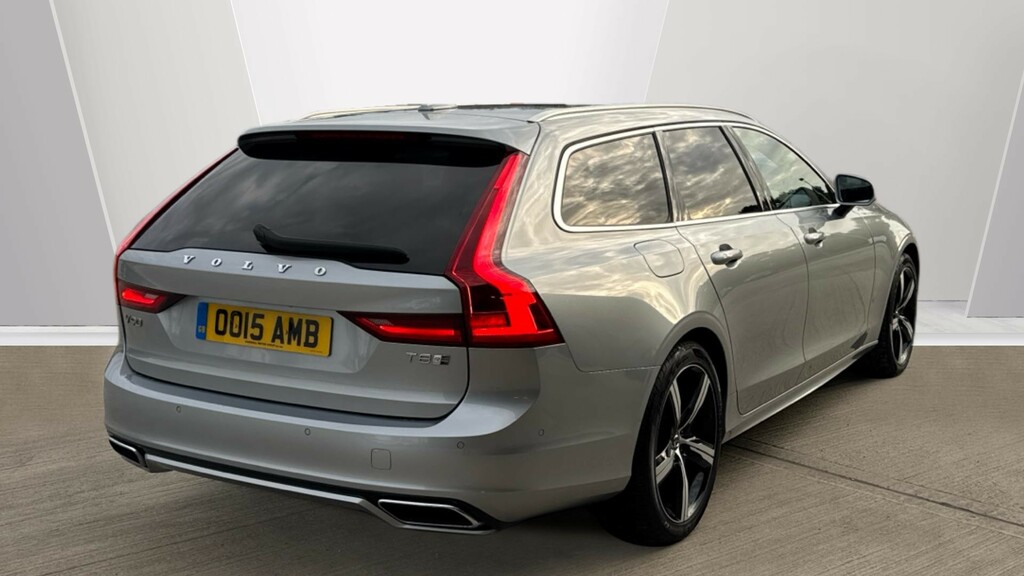 Volvo V90 V90 2.0 T8 390 Hybrid R Design Pro Awd Gtron Silver #2