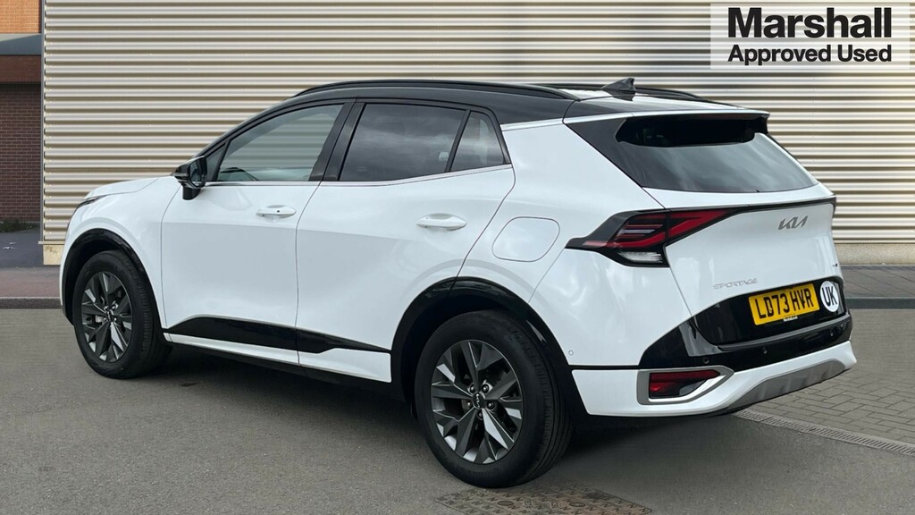 Kia Sportage Sportage 1.6T Gdi Hev Gt-line S Awd LD73HVR White #5