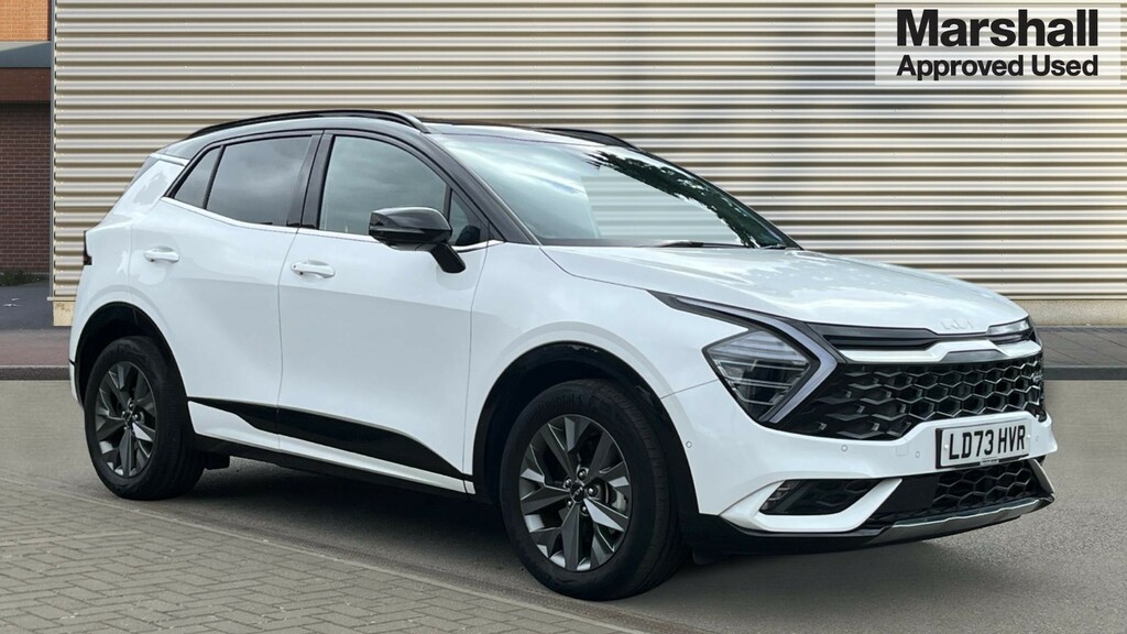 Kia Sportage Sportage 1.6T Gdi Hev Gt-line S Awd White