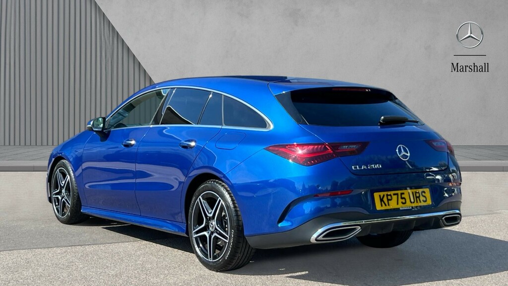 Mercedes-Benz CLA Class Cla 200 Amg Line Executive Tip KP75URS Blue #2