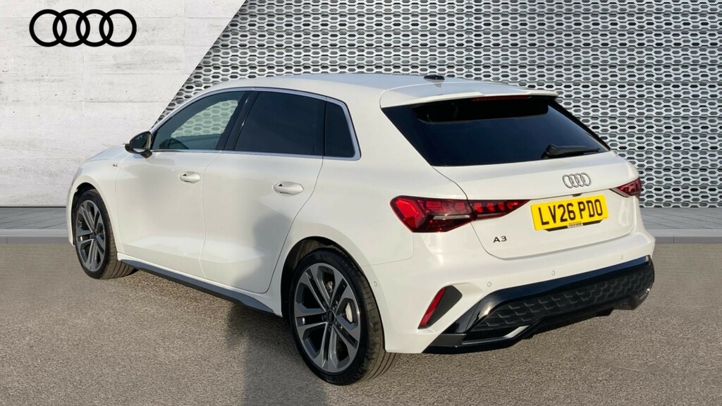 Audi A3 A3 1.5 Tfsi 116 S Line S Tronic LV26PDO White #3