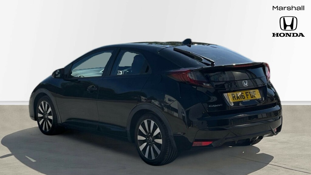 Honda Civic Civic 1.8 I-vtec Se Plus Nav RA16FDF Black #3