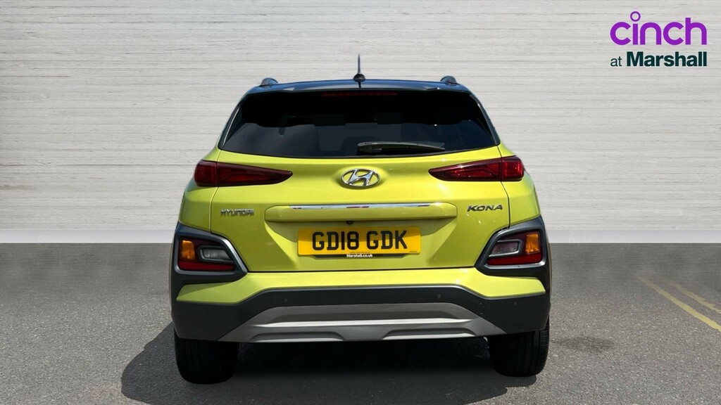 Hyundai Kona Kona 1.0T Gdi Blue Drive Premium GD18GDK Yellow #4