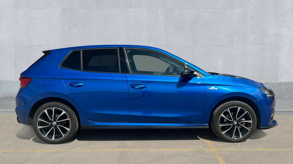 Skoda Fabia Fabia 1.0 Tsi 116 Monte Carlo LV24ZTB Blue #4